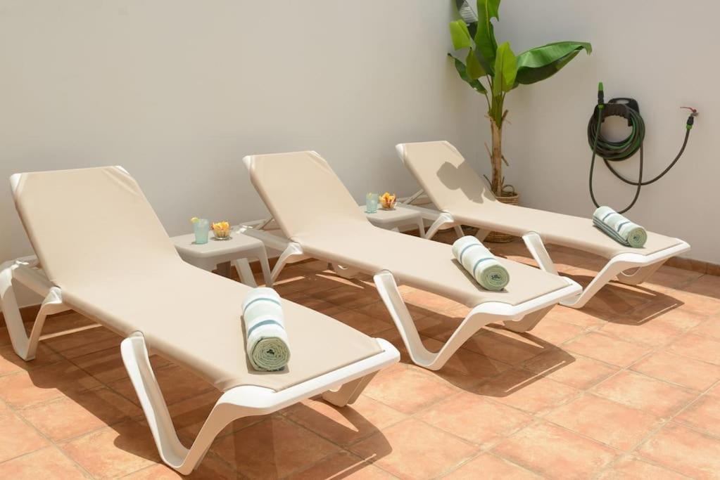 Villa Con Piscina En La Playa La Estrella  Buitenkant foto