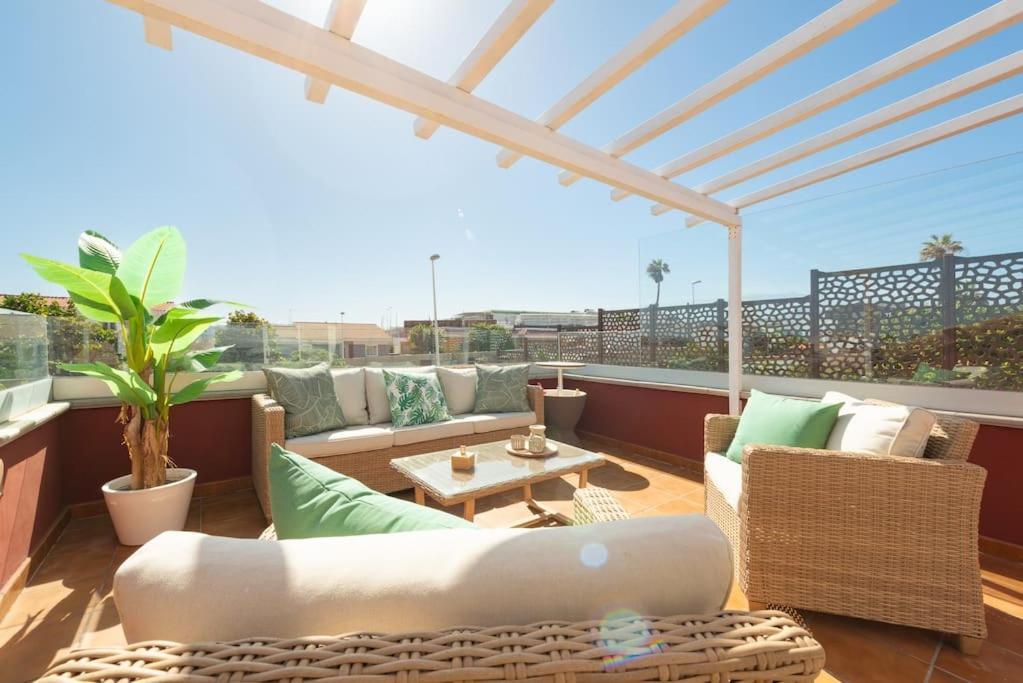 Villa Con Piscina En La Playa La Estrella  Buitenkant foto